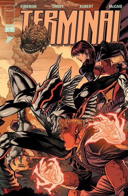 Terminal #1 Cvr N Andy Kubert & Dave Mccaig Connecting Wraparound Chromium Var (Mr) (Pre-Order 7/22/2026)