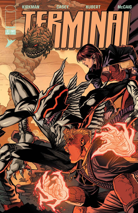 Terminal #1 Cvr N Andy Kubert & Dave Mccaig Connecting Wraparound Chromium Var (Mr) (Pre-Order 7/22/2026)