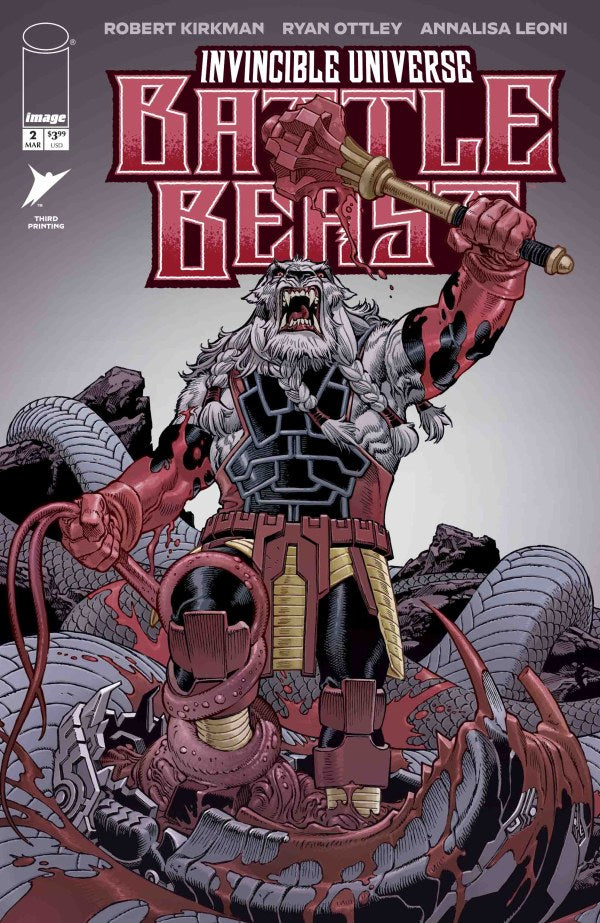 Invincible Universe Battle Beast #2 3rd Print