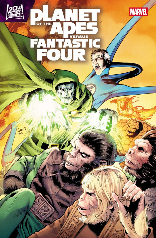Planet Of The Apes vs. Fantastic Four #4 (Pre-Order 05/27/2026)
