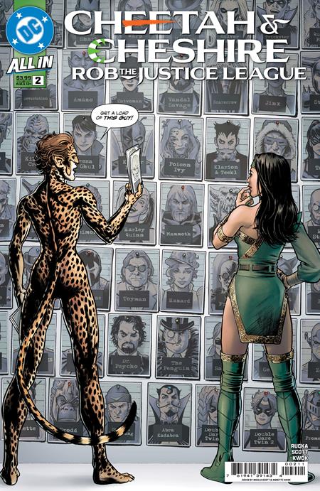 Cheetah and Cheshire Rob the Justice League #2 Cvr A Nicola Scott (Pre-Order 9/3/25)
