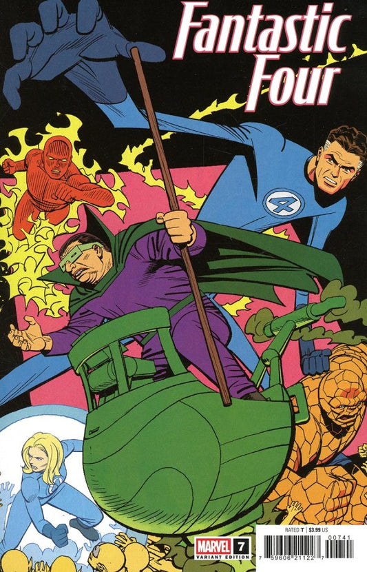 Fantastic Four #7 Leonardo Romero Variant