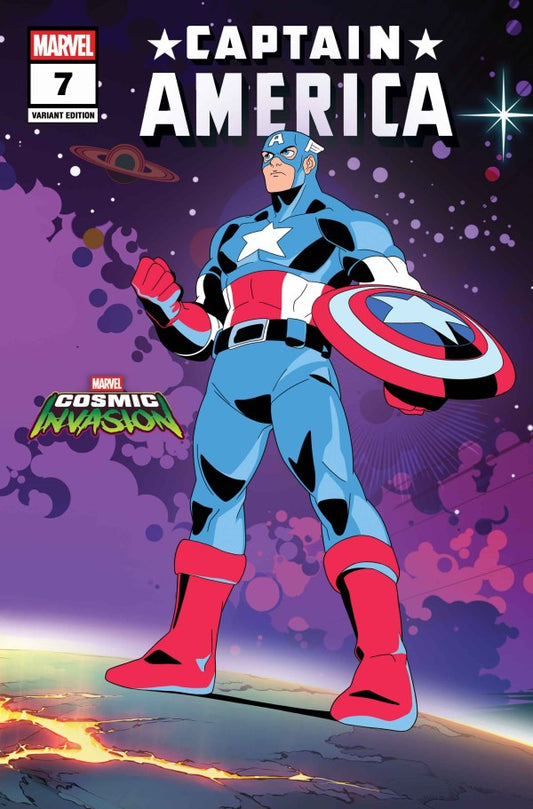Captain America #7 Marvel Cosmic Invasion Variant