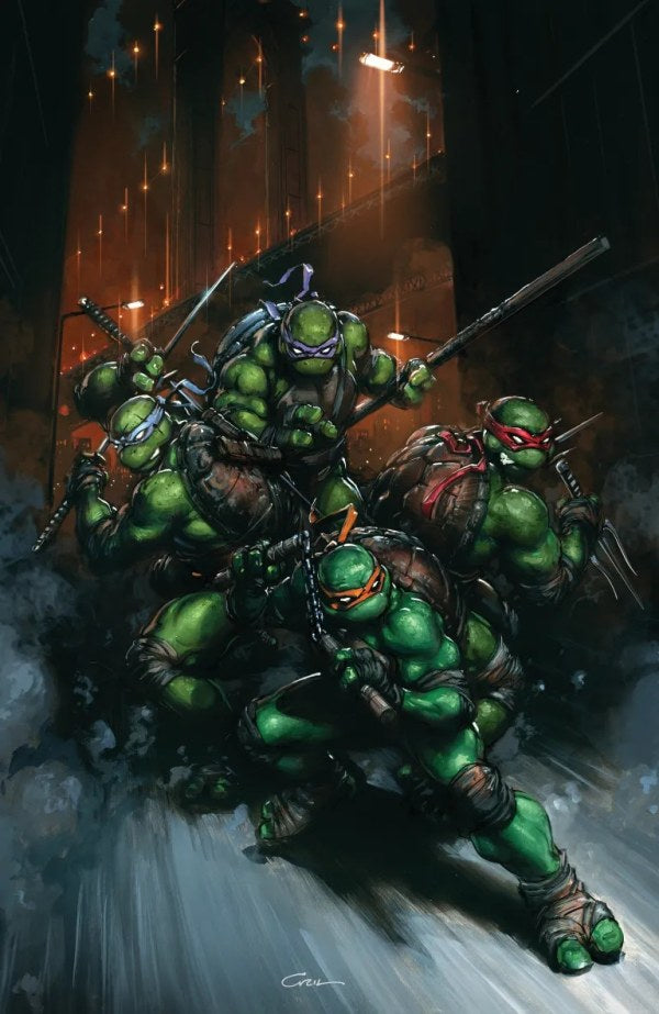 Teenage Mutant Ninja Turtles #13 1:50 Clayton Crain Virgin Variant (VF)