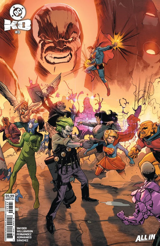 DC K.O. #3 2nd Printing Javier Fernández Connecting (3 of 5)