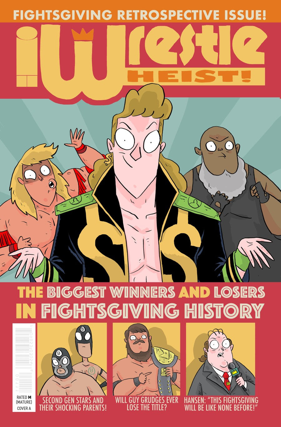 Wrestle Heist #5 (Of 5) Cvr A (Pre-Order 4/29/2026)
