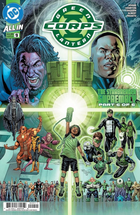Green Lantern Corps #9 Cvr A Parsarin & Albert