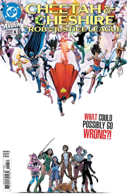 Cheetah and Cheshire Rob the Justice League #6 Cvr A Nicola Scott