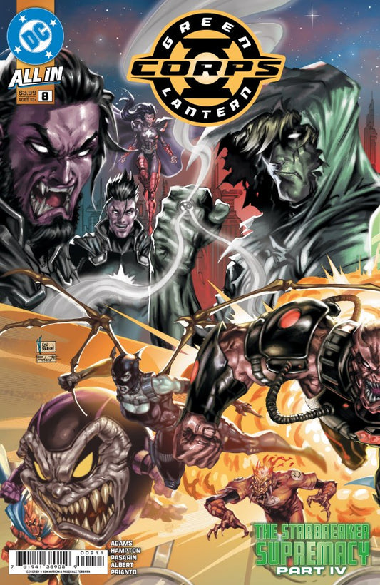 Green Lantern Corps #8 Cvr A V Ken Marion (Pre-Order 9/10/25)