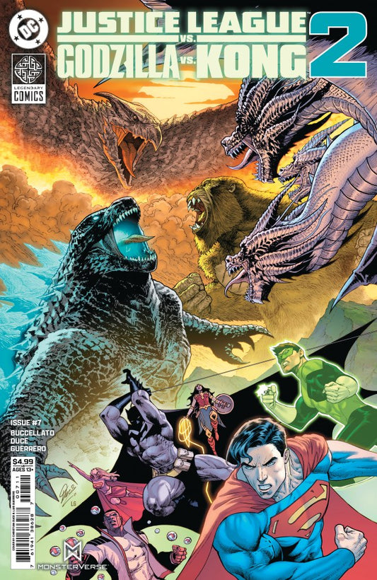 Justice League Vs Godzilla Vs Kong 2 #7 (Of 7) Cvr A Christian Duce