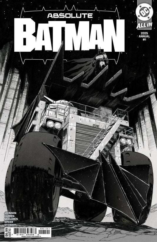 Absolute Batman 2025 Annual #1 (One Shot) Cvr B Nick Dragotta (Pre-Order 10/29/25)