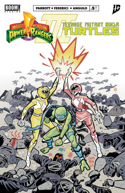 Mighty Morphin Power Rangers/TMNT III #5 Cvr B Juni Ba (Pre-Order 03/18/2026)