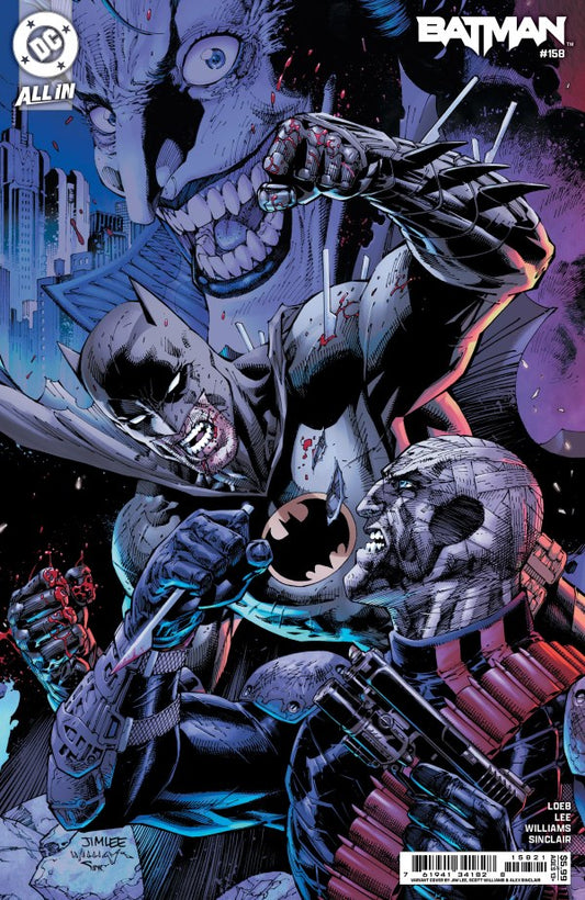 Batman #158 Cover B Jim Lee & Scott Williams Connecting Card 1 of 2