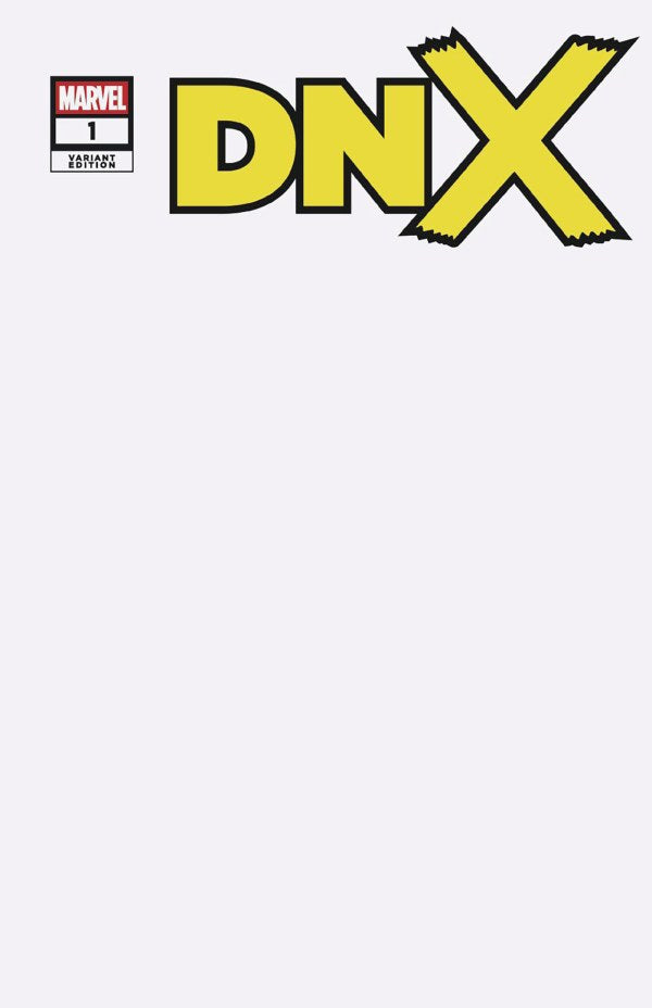 DNX #1 Blank Cover Variant A (Pre-Order 09/02/2026)