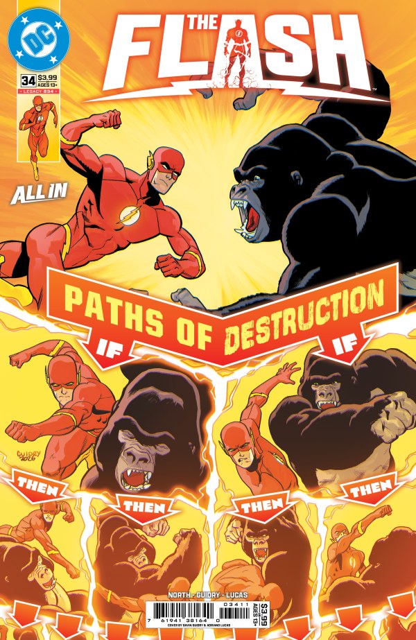 The Flash #34 Cvr A Gavin Guidry