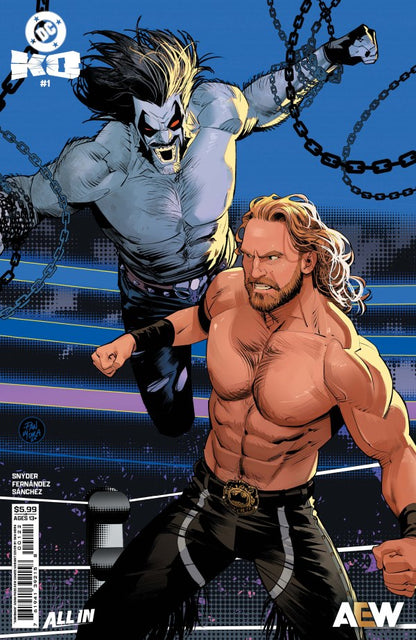 DC K.O. #1 Cover K Dan Mora Aew Cameo
