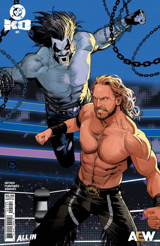 DC K.O. #1 Cover K Dan Mora Aew Cameo
