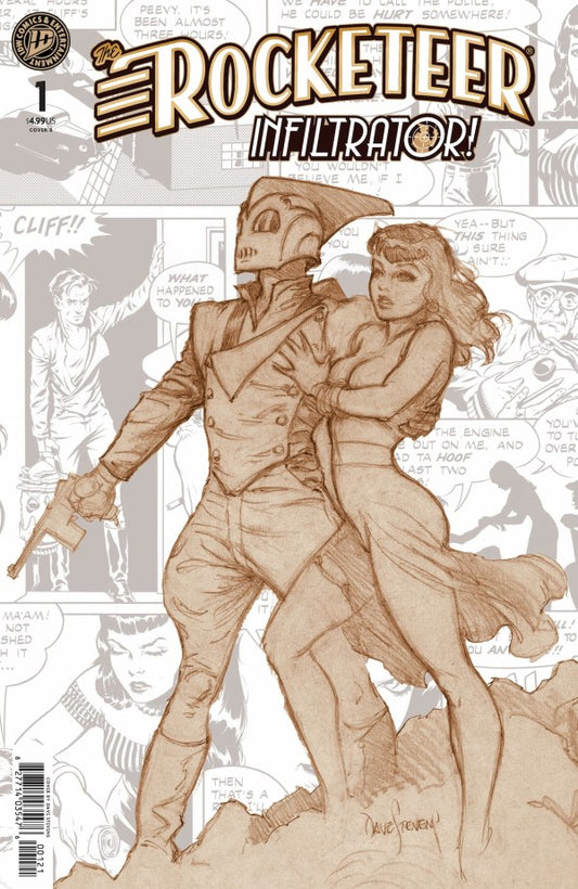 The Rocketeer: Infiltrator! #1 Variant B (Stevens) (Pre-Order 07/08/2026)