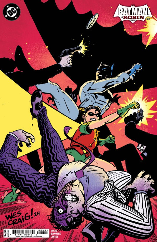 Batman and Robin: Year One #6 Cvr C Wes Craig