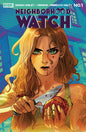 Neighborhood Watch #1 A Main (Dressed, Haining) (Pre-Order 04/08/2026)