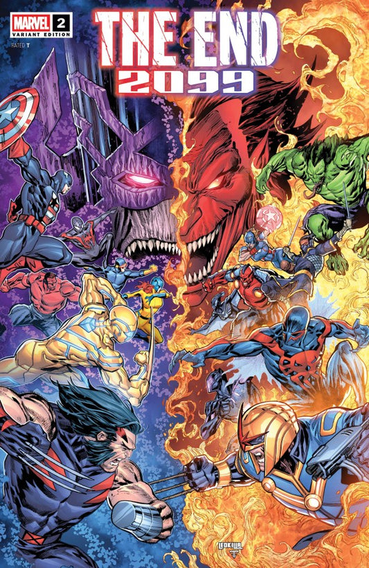 The End 2099 #2 Ken Lashley Battle Variant [Error Cover]