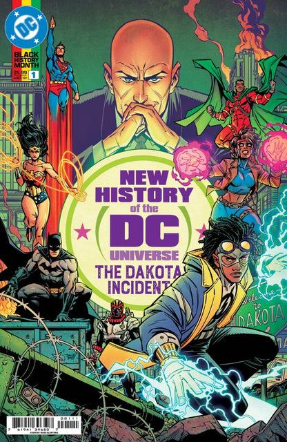 New History of the DC Universe: The Dakota Incident #1 Cvr A Olortegui (Pre-Order 2/25/2026)