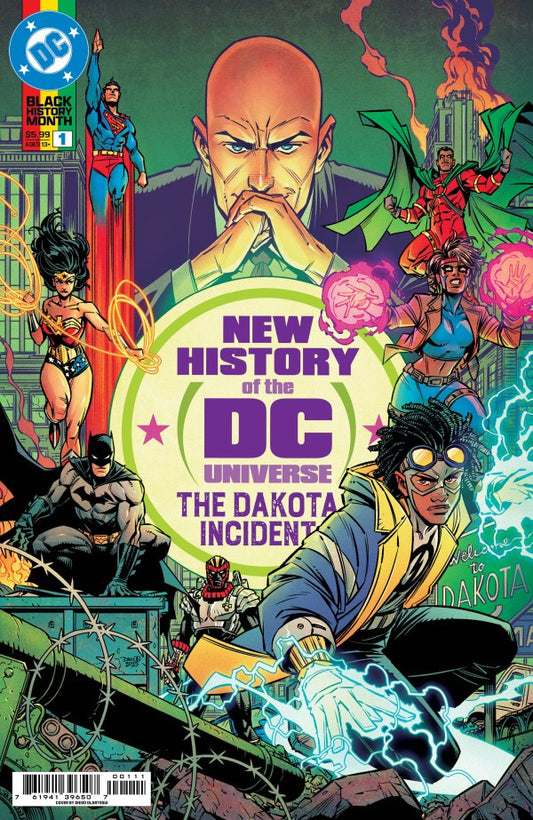 New History of the DC Universe: The Dakota Incident #1 Cvr A Olortegui (Pre-Order 2/25/2026)