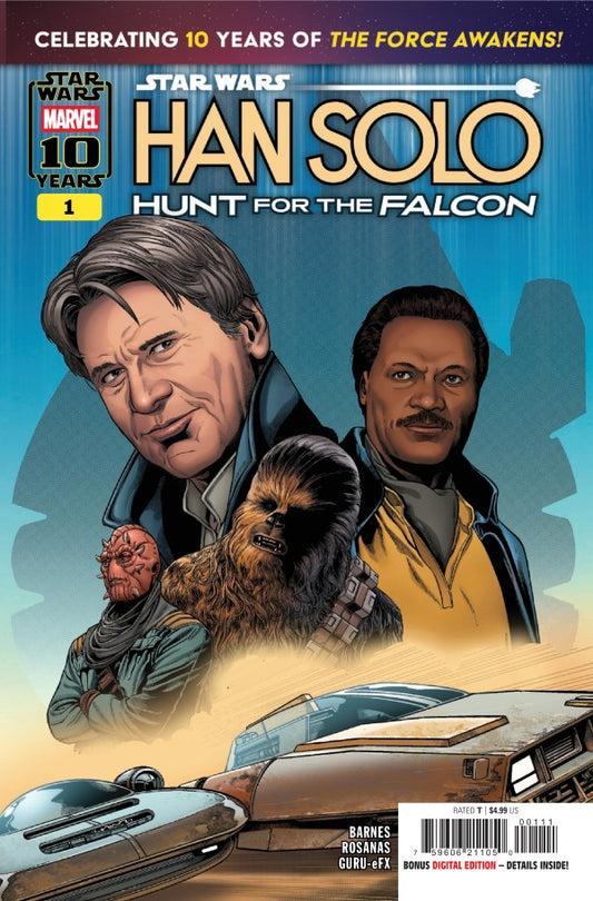 Star Wars: Han Solo – Hunt for the Falcon #1 Main Cover