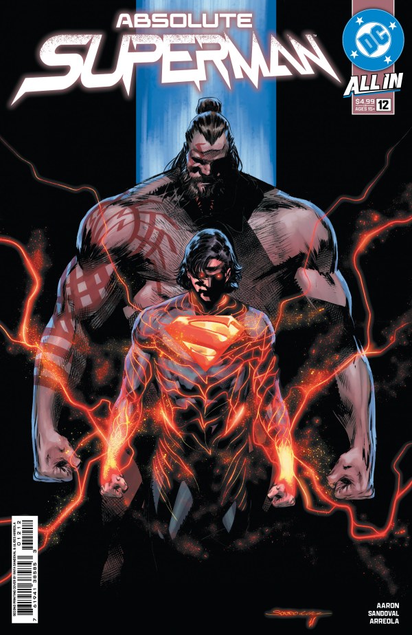 Absolute Superman #12 Second Printing Cvr A Rafa Sandoval