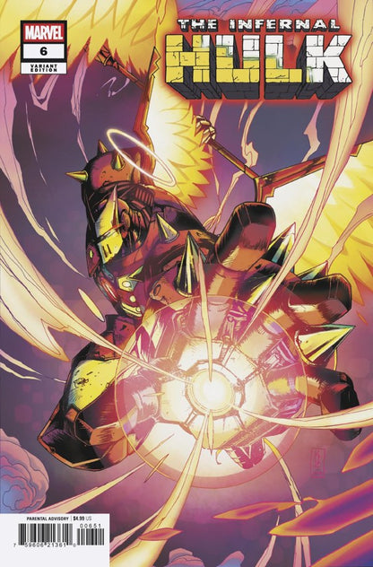The Infernal Hulk #6 Kei Zama Hellbuster Armor Variant