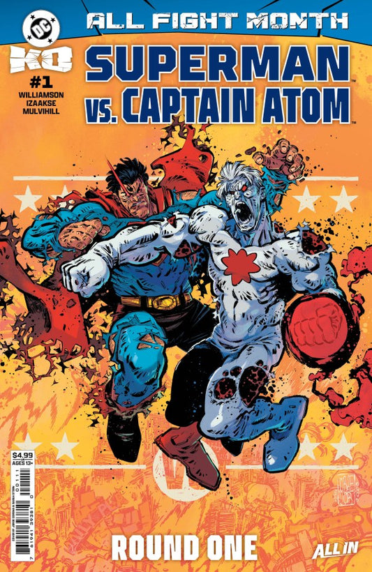 DC K.O. Superman vs Captain Atom #1 Cvr A Jorge Corona