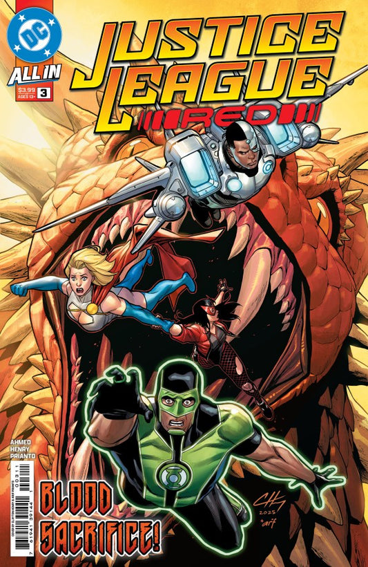 Justice League Red #3 Cvr A Clayton Henry (Pre-Order 10/15/25)
