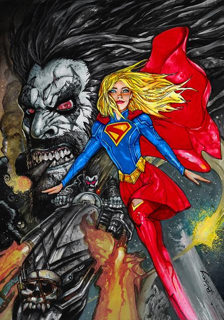 Lobo #4 Cvr E Simon Bisley Supergirl Movie Card Stock Var (Pre-Order 6/17/2026)