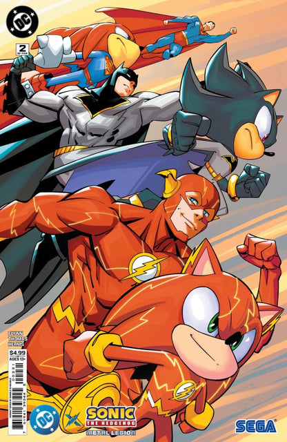 DC X Sonic The Hedgehog The Metal Legion #2 (Of 5) Cvr C Daniele Di Nicuolo (VF+)