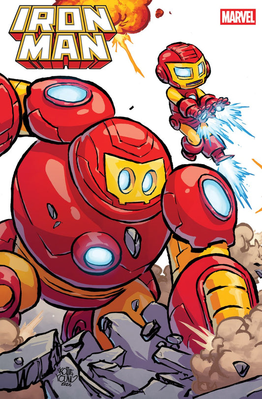 Iron Man #3 Skottie Young 4-Part Connecting Variant (Pre-Order 03/25/2026)