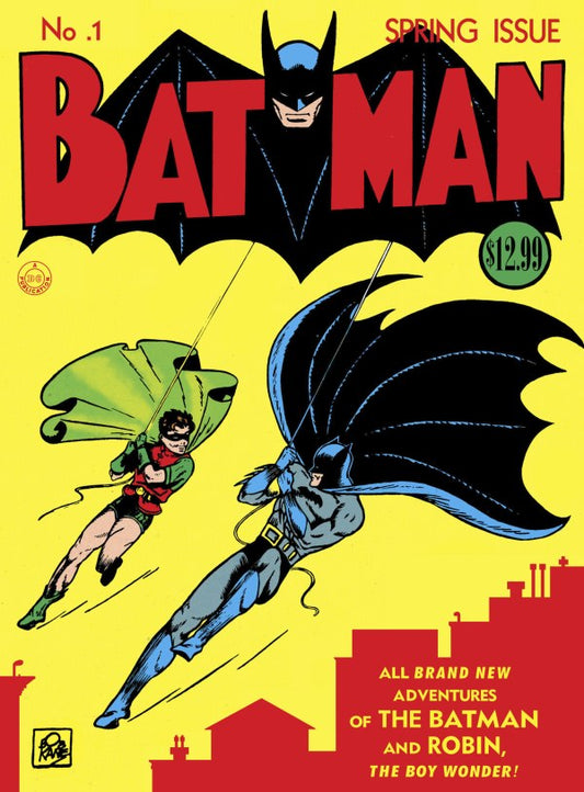Batman (1940) #1 Facsimile Edition Cvr B Bob Kane Foil (Pre-Order 9/17/25)