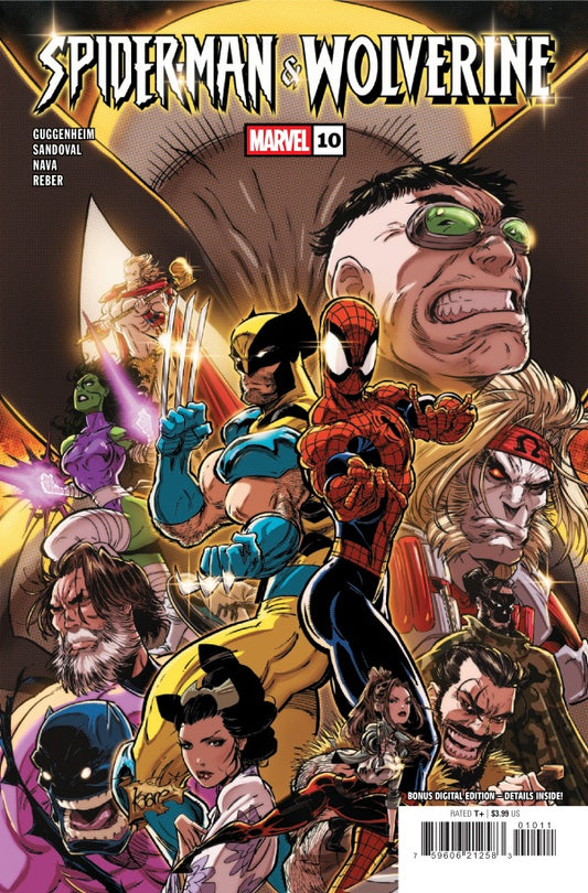 Spider-Man & Wolverine #10 Main Cover