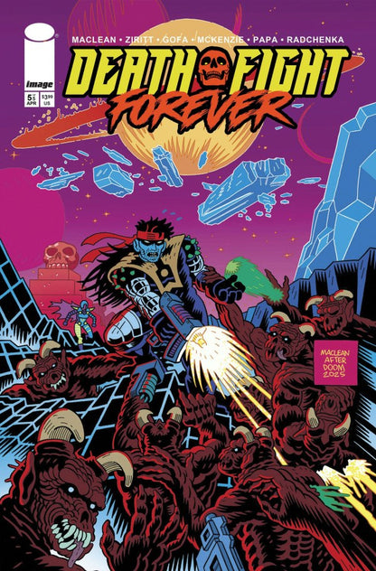 Death Fight Forever #5 (Of 5) Cvr A Andrew Maclean (Mr) (Pre-Order 6/24/2026)