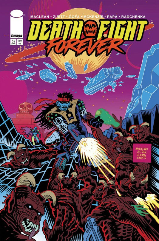 Death Fight Forever #5 (Of 5) Cvr A Andrew Maclean (Mr) (Pre-Order 6/24/2026)