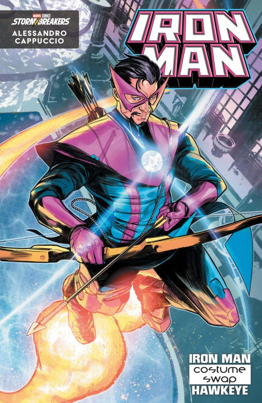 Iron Man #7 Alessandro Cappuccio Hellfire Costume Swap Variant (VF-)