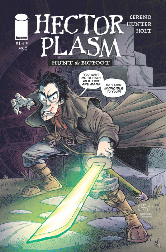 Hector Plasm: Hunt the Bigfoot #1 Cvr B Derek Hunter (Pre-Order 10/15/25)