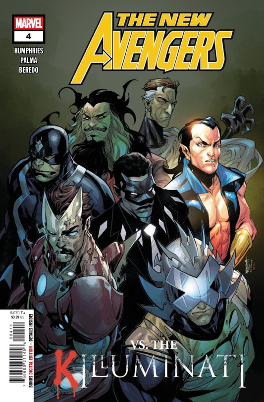 The New Avengers #4 Main Cover