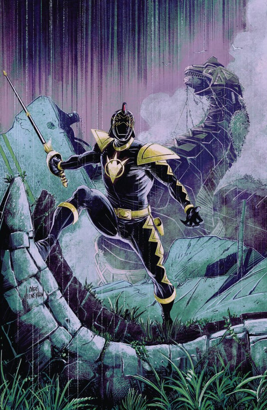 Power Rangers Green #1 C Tommy Oliver Card Stock Connecting Variant (Dressed, Mooneyham) (Pre-Order 08/05/2026)