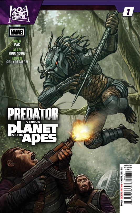 Predator Vs. The Planet Of The Apes #1 Main Cover