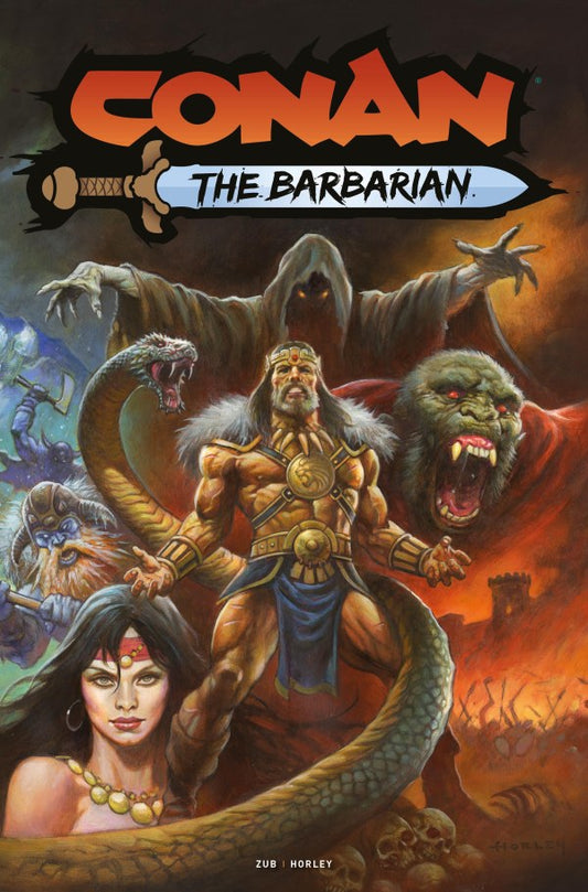 Conan the Barbarian #25 Cover F Horley Wraparound Card Stock (Pre-Order 10/8/25)