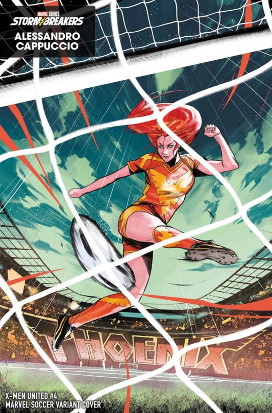 X-Men United #4 Alessandro Cappuccio Marvel Soccer Variant (Pre-Order 06/17/2026)