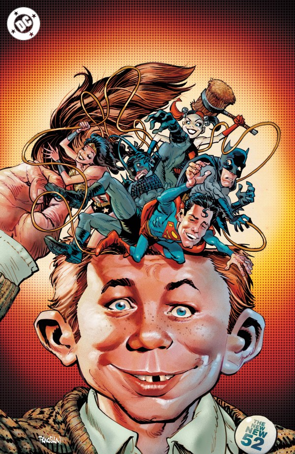 MAD About DC #1 (One Shot) Cvr D Dan Panosian Foil Var