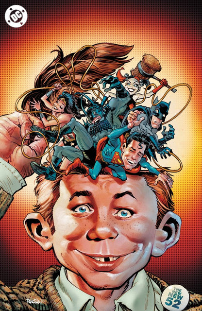 MAD About DC #1 (One Shot) Cvr D Dan Panosian Foil Var