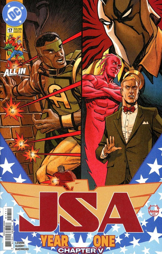 Jsa #17 Cvr A Dave Johnson