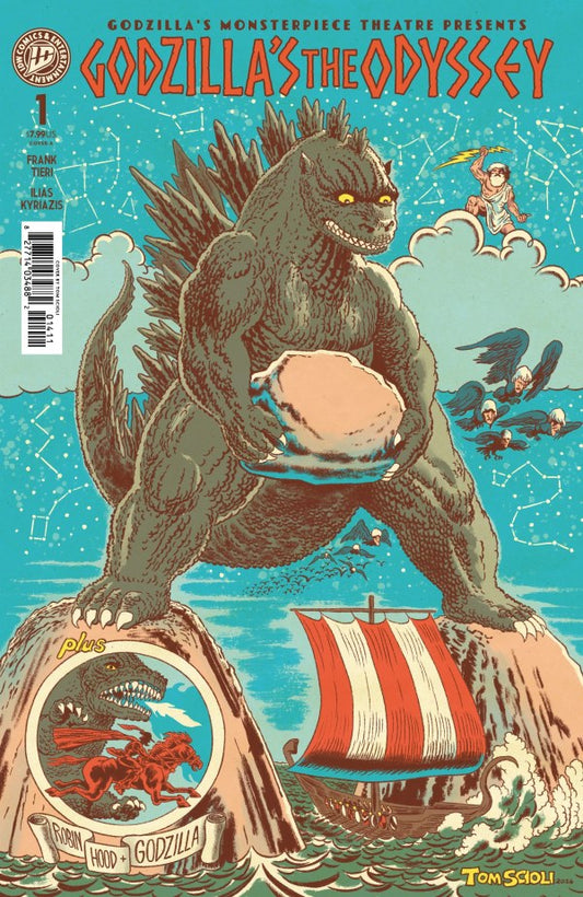 Godzilla's Monsterpiece Theatre Presents: Godzilla's The Odyssey #1 Cover A (Scioli) (Pre-Order 06/10/2026)